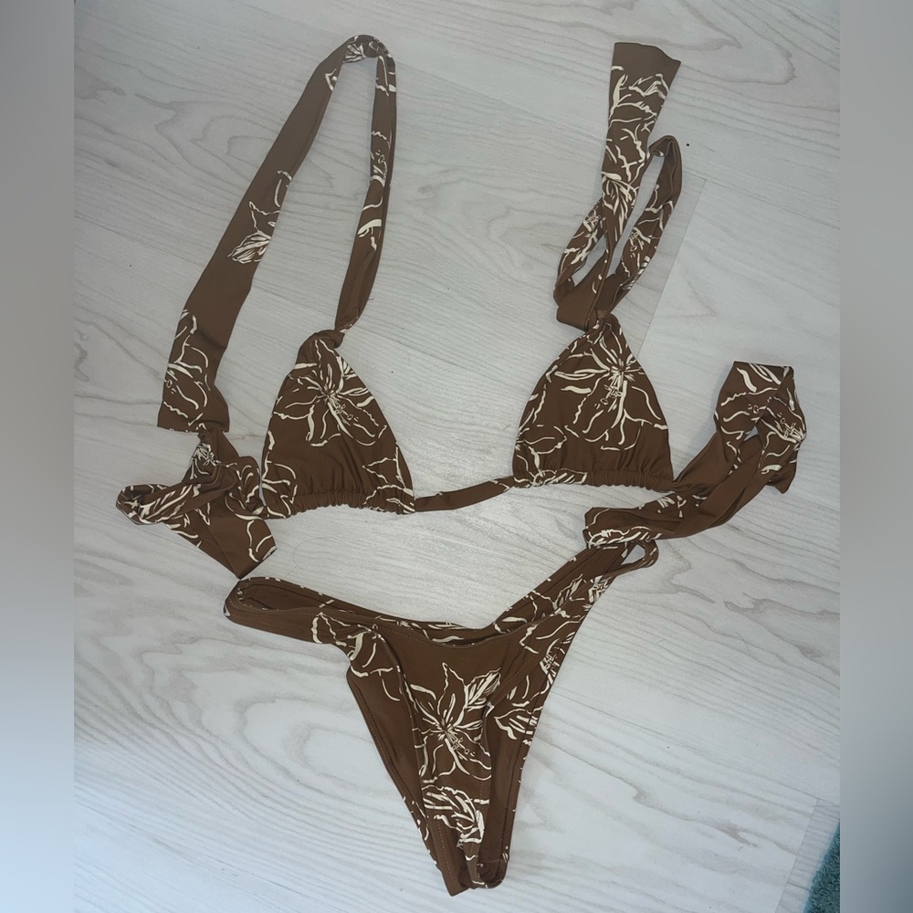Stone Fox swim bikini set fleur